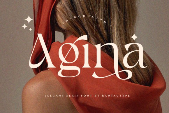 Agina Font: The Elegant Serif Typeface for Campaigns That Stand Out