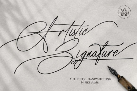 Artistic Signature: The Premium Typeface for Editorial Design