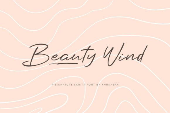 Beauty Wind: The Elegant Script Typeface for Handmade Creators