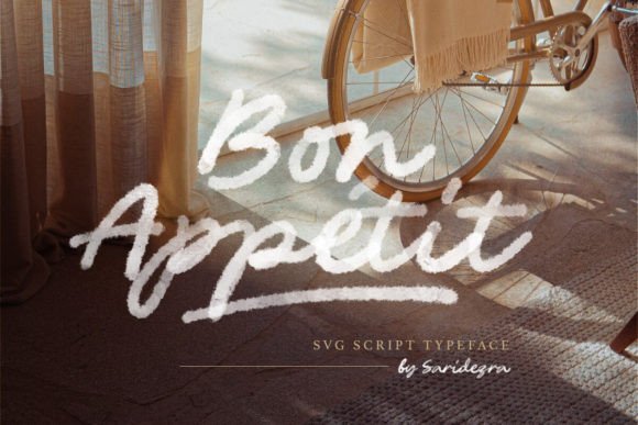 Bon Appetit: The Script Handwritten Font That Elevates Campaign Visuals