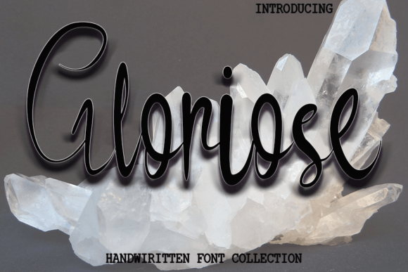 Bring Warmth to Your Shop with the Gloriose Font Typeface