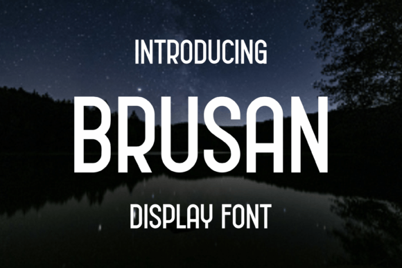 Brusan: The Display Typeface That Elevates Campaign Visuals