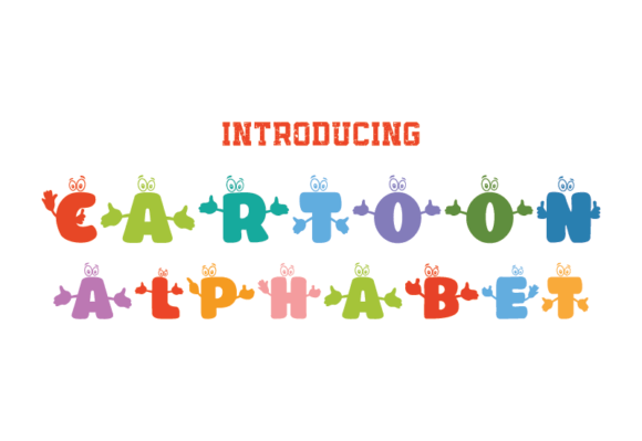 Cartoon Alphabet: The Playful Typeface for Bold Small Business Branding
