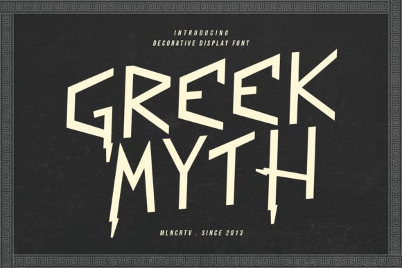 Greek Myth Typeface Review for Bold Web Design
