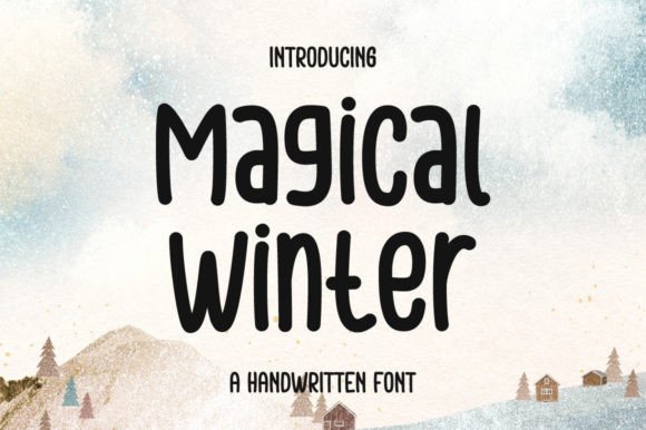 Magical Winter: A Designer's Verdict on a Seasonal Display Typeface