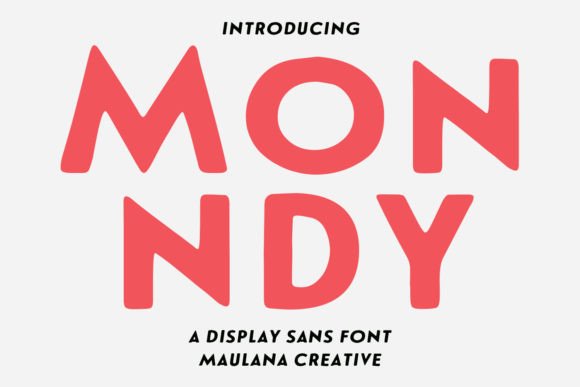 Monndy Stamp Display Font: A Designer's Real-World Review