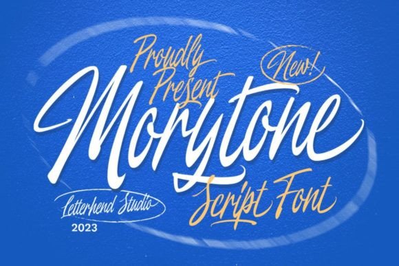 Morytone: A Handwritten Display Font for Editorial Design