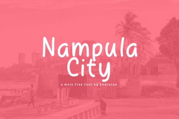 Nampula City: A Handwritten Display Font for Modern Web Design