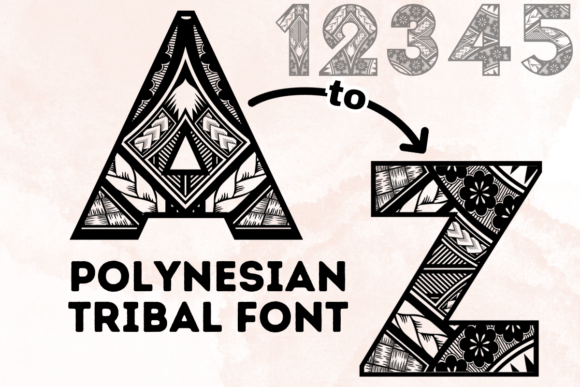 Polynesian Tribal: A Bold Typeface for Distinctive Web Design