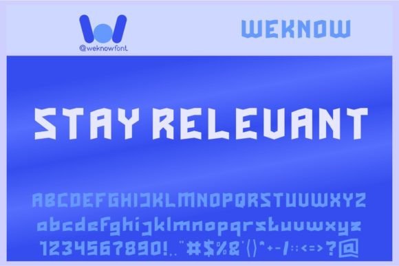 Stay Relevant: The Premium Display Font for Modern Brand Identity