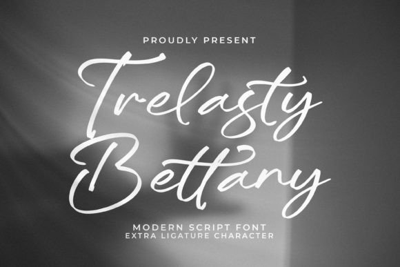 Trelasty Bettany: The Elegant Script Font for Modern Web Design