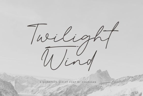 Twilight Wind: The Elegant Script Font for Polished Branding