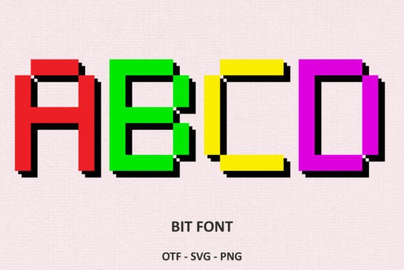 Upgrade Your Brand with Bit Font: A Retro Typeface for Modern Business