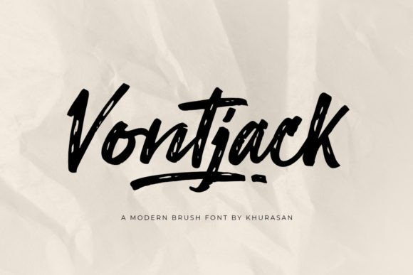 Vontjack: The Modern Brush Font That Elevates Campaign Visuals